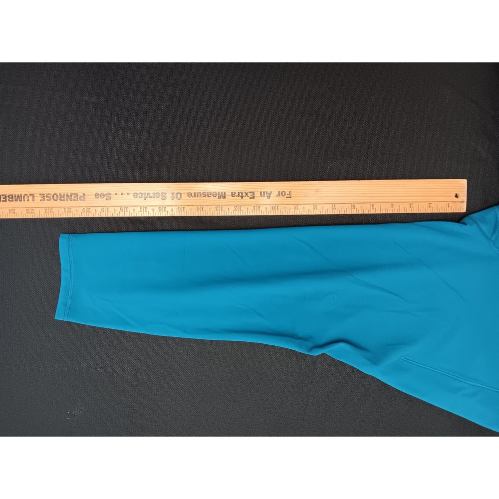 Athleta Salutation Stash 7/8 Tight Teal Blue High Rise Leggings XL 54023 - Picture 4 of 11